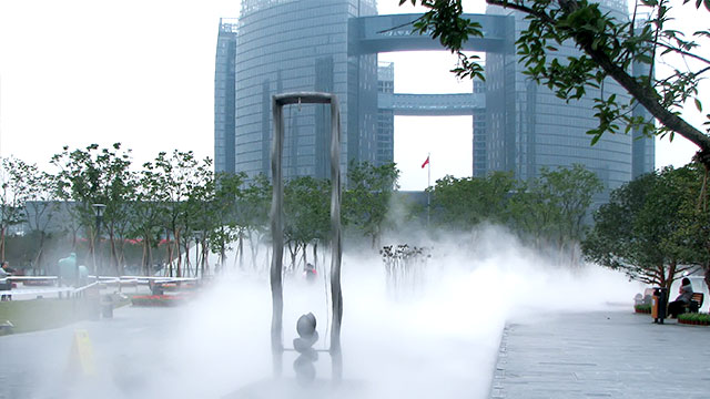 噴霧造景設備在使用時應注意哪些問題?